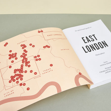 An Opinionated Guide to East London Hoxton Mini Press. Open book with map
