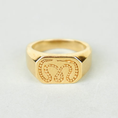 serpent gold ring 