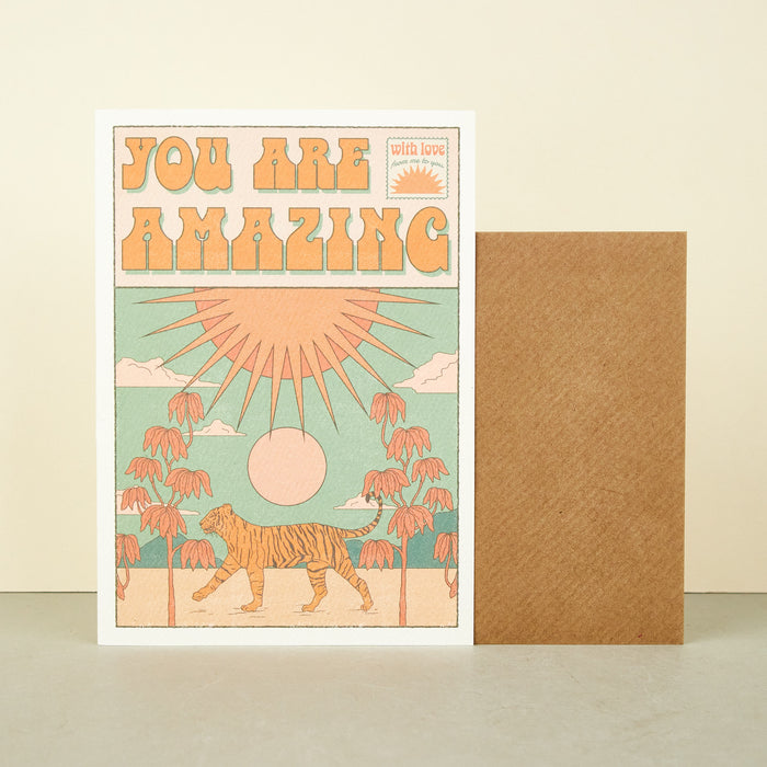 'You Are Amazing' Card