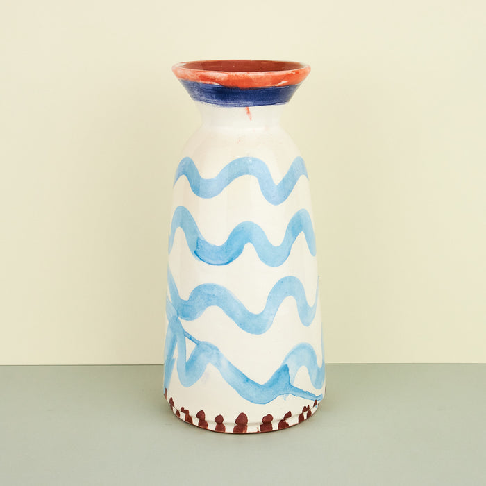 'Saraa' Hand-Painted Vase