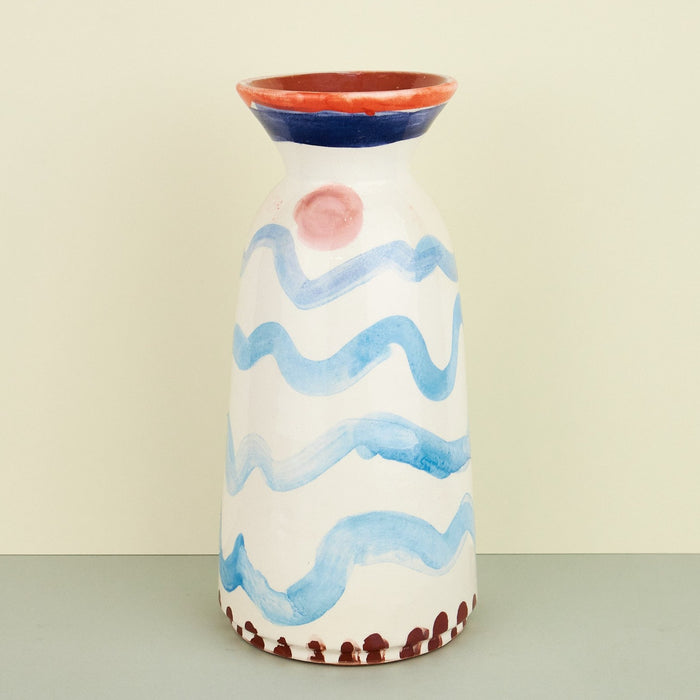 'Saraa' Hand-Painted Vase