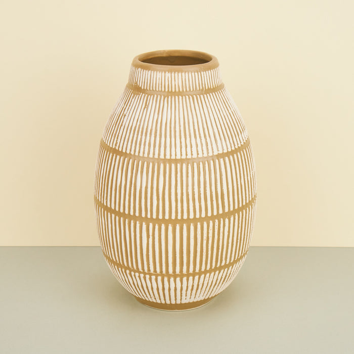 'Aiva' Natural Stone Vase
