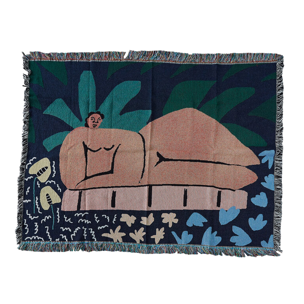 Garden at Night Mini Blanket by BFGF | A New Tribe