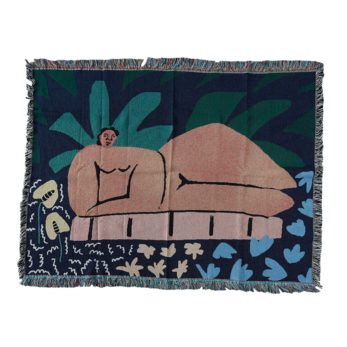 Garden at Night Mini Blanket by BFGF | A New Tribe