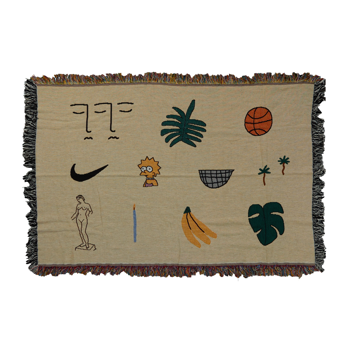 World Wide Aura Horizontal Mini Blanket by BFGF | A New Tribe World Wide Aura Horizontal Mini Blanket by BFGF | A New Tribe