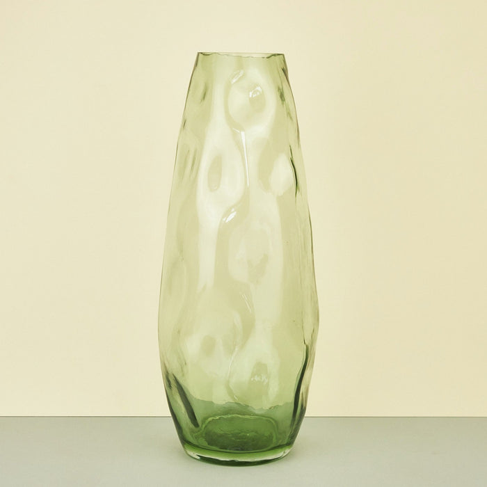 'Adufe' Green Glass Vase